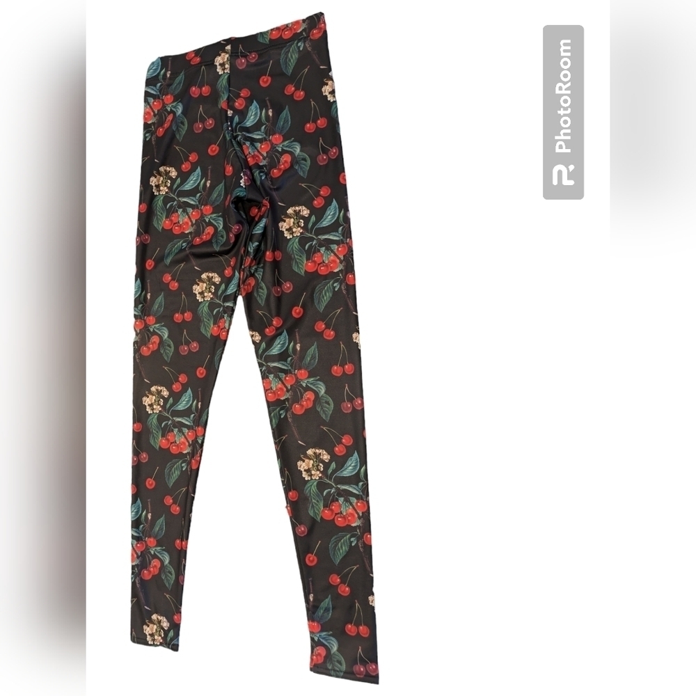 BLACKMILK Wild Cherry MF Leggings Size XS - Picture 5 of 7
